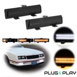 For 81-88 Chevrolet Monte Carlo Ss Smoked Switchback Led Parking Signal Lights. Fixed Price $79.99.