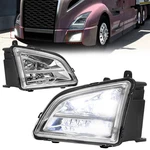 Pair Led Chrome Fog Light Front Bumper For 2018-2022 Volvo Vnl Left & Right Side. Fixed Price $165.99.