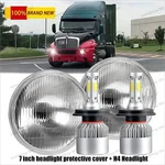 Fit For Kenworth T2000 Semi-truck 7INCH Round Led Headlights Pair High Low Beam. Fixed Price $60.56.
