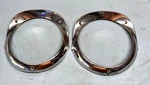 1956 Chevy Belair 150 210 Headlight Bezels #5947211 Oem Gm - Hot Rod Rat. Fixed Price $59.99.