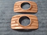 1950 Mercury Parking Light Lamp Bezels OM-13236-A2 OM-13237-A2 Pair Original. Fixed Price $49.95.