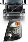 Headlight Left Compatible With 2004-2018 Volvo Vnl Vnx Vnm Headlamp W/bulb Harne. Fixed Price $265.99.