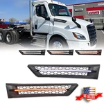 Switchback Led Drl Signal Hood Grille Vent Kit For 18-25 Freightliner Cascadia. Fixed Price $119.99.
