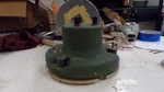19207 12338611 MFR-5A910 Military Headlight Bucket Assembly Green Jeep Willy. Fixed Price $60.00.