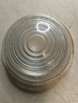 Vtg, Nos, Made In England, Lucas L488 Clear "glass" Lens. Fixed Price $18.00.