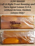 Amc/rambler Parking Turn Signal Lens Set For 1963- 01 10 80 Left & Right. Fixed Price $24.99.