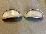 1955 Chevy Belair Lamp Light Turn Signal Bezel Trim Housing Parking Nomad. Fixed Price $80.00.