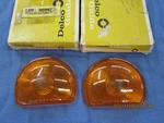 Nos 1963 Buick Full Size Park Turn Light Lamp Lens Set Delco Gm 5953987. Fixed Price $70.00.