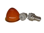 Vintage Glass Amber Turn Signal Beehive Marker Light Lens 2.5 Dia Griffin Co.. Fixed Price $29.92.
