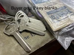 65 66 67 Ford Fairlane 500 Xl Ranchero Key Blanks Trunk Glove Box 68 69 70 Nors. Fixed Price $16.99.