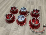 1963 Chevrolet Impala Led Tail Light Back Up Lens With Chrome Bezel Set Of. Fixed Price $199.99.