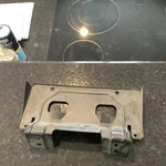 Nos 1970S Chevy Gm Buick Pontiac Front License Plate Bracket. Fixed Price $40.00.