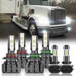 For Freightliner Coronado 03-18 Front Led Headlight Hi/lo Fog Bulbs Kit. Fixed Price $37.49.