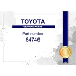 Genuine Toyota Lower Back Panel Cover Service Hole NO.2 - Multi# Set 6474. Fixed Price $62.31.