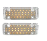 United Pacific Clear Front Led Park Light Set 1971-1972 Chevy Pickup Truck. Fixed Price $99.98.