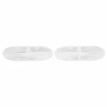 Pair Of Parking Light Lens Trim Parts Fits Bonneville Catalina Chieftain A8090. Fixed Price $109.57.