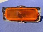 1960-1966 Chevrolet Pickup Truck / 67-72 Tilt Amber Park Light Lamp Lens Housing. Fixed Price $95.00.