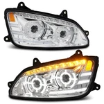 For 2008-2017 Kenworth T660 Pair Full Led Projector Headlights Left & Right. Fixed Price $538.99.