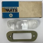 New Old Stock Right Park Lens For 1965 & 1967 Plymouth Body Models #2525684. Fixed Price $160.00.