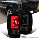 Fits 2000-2006 Suburban Tahoe Yukon Black Smoke Led Tail Lights Tube Brake Lamps. Fixed Price $160.95.