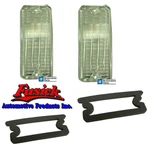 1967 Oldsmobile Delta 88 Back Up Light Lens & Gasket Set. Fixed Price $79.00.