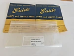 Nos Pair 1948 1949 Cadillac Parking Light Gaskets Original Guide Package. Fixed Price $40.00.