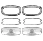 1958 1959 Chevrolet Truck Park Light Lens Bezel Gasket Kit Clear. Fixed Price $89.00.
