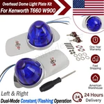 For Kenworth T660/W900 Blue Watermelon Overhead Dome Light Plate Kit With Switch. Fixed Price $67.44.