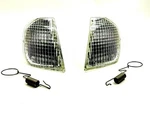 Alfa Romeo 145 146 Front Turn Signal Light Set Left Right 94-99 New #466-467. Fixed Price $57.50.