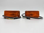 Front Turn Signals Sold As Pair Fiat Oem. Fixed Price $125.00.
