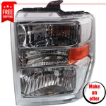 Headlight FO2502249C Capa Left Side W/bulb 2008-2014 Ford E-150/E-250. Fixed Price $157.99.