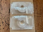 Chevy Clear Light Parking Lenses Pair New 1956 Chevrolet. Fixed Price $13.99.