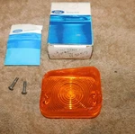 1966 1967 Ford Falcon Futura Ranchero Nos Lh Turn Signal Parking Lamp Lens. Fixed Price $79.00.