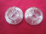 67 68 Mustang Nos Ford Pair Front Turn Signal Lamp Lenses C7ZZ 13208 Correct. Fixed Price $98.00.