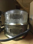 Brand New Nos 1952 Lincoln Capri Cosmopolitan Parking Lamp Bezel Housing Pair. Fixed Price $599.00.