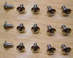 Headlight Trim Ring Chrome Screws! For Cadillac Buick Olds Fleetwood Electra Etc. Fixed Price $29.50.