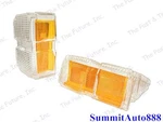 1971 Chevy El Camino Parking Lamp Light Lens - Clear Front Amber Side Pair. Fixed Price $88.95.