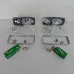 Pair New Front Turn Signal Light Assemblies Lamp 1963-1967 Mgb Clear Lens. Fixed Price $159.95.