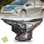 For 2016-2018 Toyota Prius W/led Drl Headlight Headlamp Left Driver Side. Fixed Price $146.99.