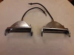 ** (2) Vtg 1974 75 Chrysler Imperial Turn Signal Lamp Housing Pair Mopar 3728364. Fixed Price $100.00.