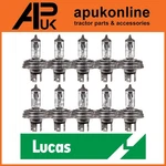 10X Head Lamp Light Bulb Lucas 12V H4 55W For Massey Ferguson 3115 3120 Tractor. Fixed Price $74.18.
