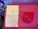 Nos 1968 Chevy Chevrolet Biscayne Brake Tail Light Lens Glo Brite 5959800. Fixed Price $19.99.