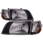 Volvo Vnl Vnm 200 Daycab Truck 1998-2017 Clear Headlights Corner Black. Fixed Price $189.00.