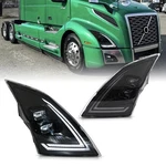 Double Beam Led Headlights For 2018-2024 Volvo Vnl Vnr Headlamp Drl+ Animation. Fixed Price $699.00.