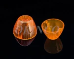 2) Amber Bullet Style Turn Signal Lens Front R/l Fits Vw TYPE3/KARMMAN Ghia. Fixed Price $22.99.