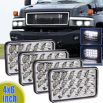 4PCS 4X6" Led Headlight For Chevrolet Gmc C4500 C5500 Kodiak Topkick 2003-2009. Fixed Price $37.05.