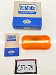 Nos 1961 1962 1963 1964 Ford Galaxie Amber Parking Light Lens C4OZ-13208A C57-74. Fixed Price $18.95.
