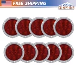 5SETS Fit For Freightliner Cascadia 2018-UP Rear Lamp Red 6LED 12V Tail Lights. Fixed Price $113.90.