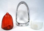 Original 1955 Chevrolet Chevy R1-55 Car Tail Light Lens Bezel Housing Assembly. Fixed Price $99.99.