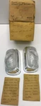 Nos 1957-58-59 Renault Parking Light Lens Pair Glo Brite 851522 851523. Fixed Price $30.00.